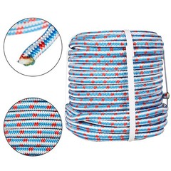 1/2″ x 100′ Braided Heavy Duty Braid Polyester Arborist Rigging Rope for Garden