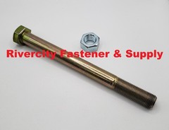 M16-1.5×180 Hex Head Cap Screws Bolts & Nuts 16mm x 1.5 x 180mm M16x1.5 x 180