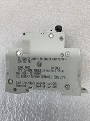 Schneider 24517 Multi 9 C60 D2A 2 Amp 2 Pole 480/277 V D 2A Circuit Breaker New