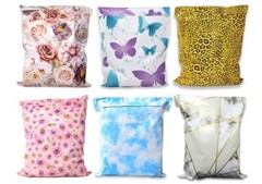 14×17 Inch Poly Mailers Butterfly, Marble Tile, Clouds, Leopard, Roses, Flowers