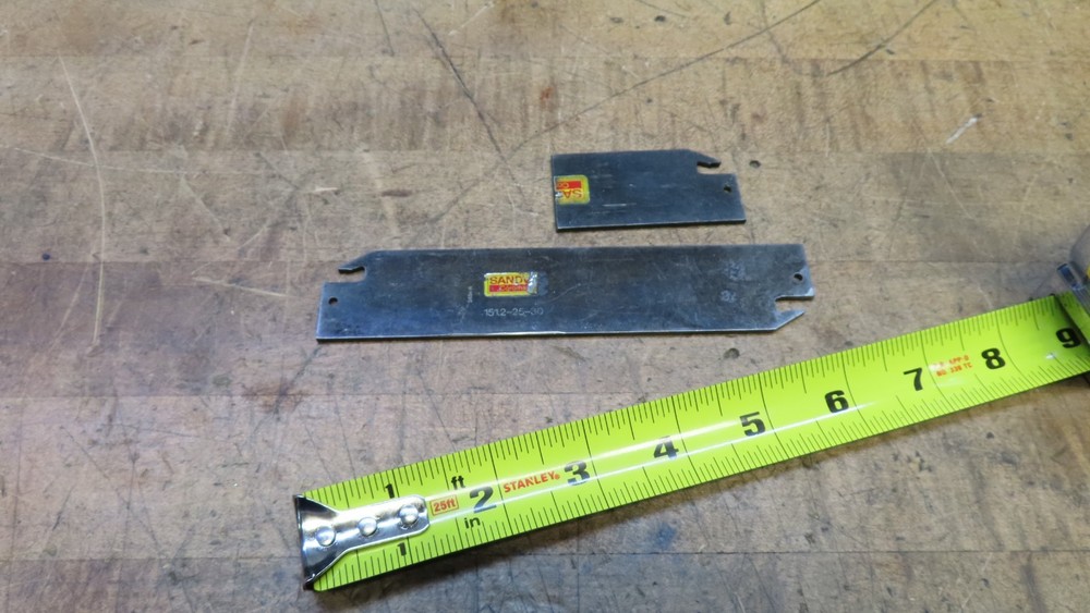 Sandvik 151.2-25-30 parting/grooving/cutoff blade 31.9mm tall ALL SHOWN INCLUDED