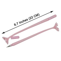 35 PCS Cherry Blossom Gel Pen Romantic Flower Pen Soft Silicone Black Ink for…