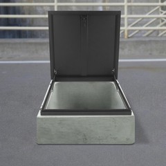 Roof Hatch Roof Access Hatch Roof Security Door Aluminum Alloy 31.5×31.5in 80cm