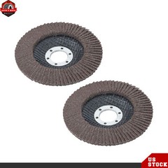10Pieces Premium Zirconia Flap Disc Sanding Grinding 4-1/2″ × 7/8″ 40 Grit