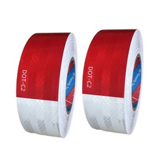 DOT-C2 Reflective Tape Wide 2″Conspicuity Safety Caution Warning Grade