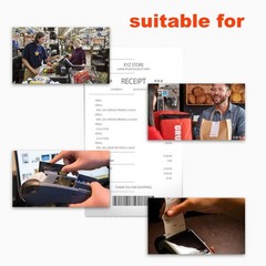 2 1/4 Inch x 85 Ft Thermal Paper POS Cash Register Receipt Rolls 50 PCS