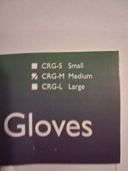 Cut Resistant Glove Medium Ambidextrous Washable Anti-Microbial (ONE)