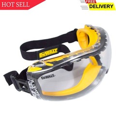 Dewalt DPG82 Concealer Anti-Fog Dual Mold Safety Goggle – 1 Pair