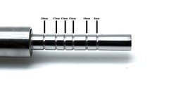 Dental Osteotomes Straight and Curved Tip Mead Mallet Spreading Tools Set