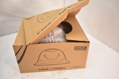 MSA V-Gard H2 Full Brim Safety Helmet Hard Hat 10250617 White MIPS NOVENT WH