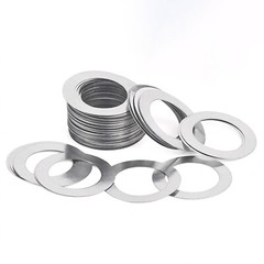 Stainless Steel Ultra Thin Flat Washer Ultrathin Shim Plain Gasket 0.5mm Thick