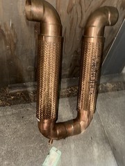 Metraflex ML S80400 4 IN METRALOOP + 4IN MVMT BRNZ HO SE/BRD COPPER SWT ENDS