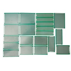 20pcs Kit PCB ProtoBoard Circuit Board Stripboard Solderless Breadboard Parts