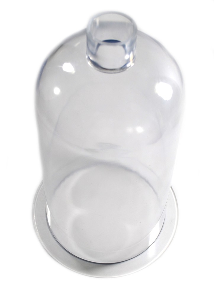 Eisco Labs Large Acrylic Bell Jar 12″ height x 7″ diameter