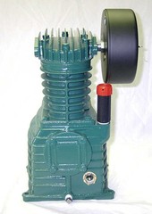 ROLAIR # PMP12K17CH 1 STAGE PUMP W/ FLYWHEEL & AFTERCOOLER AIR COMPRESSOR PARTS