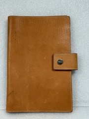 Shinola Detroit Portfolio Brown Horween Leather Case Folder Wallet Organizer