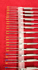 20pc-Hysteroscopy Bipolar/Monopolar Cutting Loop Electrodes 4mmx280mm Reusable