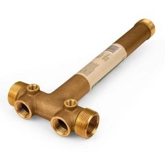 Everbilt EBTC13NL 13 in Solid Brass Tank Tee Fits 50 Gal & 44 Gal Pressure Tanks
