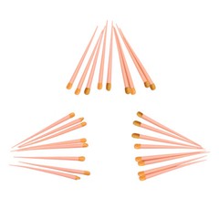 1-100 Packs Dental Endodontic Obturation Gutta Percha Points F1 F2 F3 AZDENT
