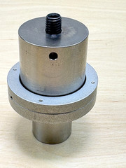Dukane 110-3743 Titanium Ultrasonic Welding Booster, 40 kHz, 2.0 Gain
