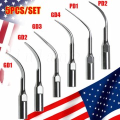 Dental Ultrasonic LED Scaler DTE SATELEC Detachable Handpiece/ GD PD Perio Tips