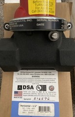 Pacific Seismic 1 1/4” Horizontal Gas Earthquake Valve