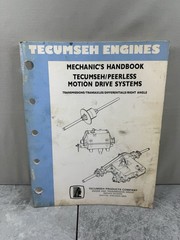 Tecumseh/Peerless Mechanic’s Handbook Motion Drive Systems 691218 1991