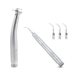 Dental LED PANA MAX High Speed Handpiece+Air Scaler+Low Speed EX203C 2H