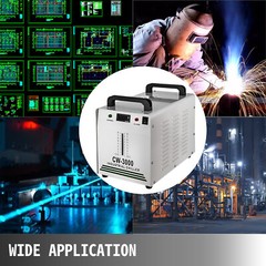 VEVOR Laser Industrial Water Chiller Tool CW5200/5000/3000 for Engraver Cutter