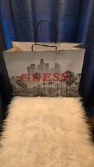 25 GUESS Retail Shopping Bags – Rope Handles – Boutique Bulk Lot