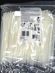 Thomas & Betts Ty-Rap TY232M 8″ 18lb Natural 1,000/bag