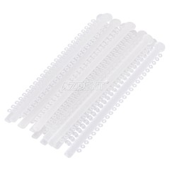 AZDENT Dental Ortho Ligature Ties Elastic Rubber Bands 23 Colours 1000Pcs/Bag