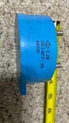 CJE Dielectric Material: Polypropy Capacitors 100.0uF 400VDC 75A (screw nut)