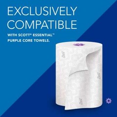 Scott 48860 Hands-Free Gray Paper Towel Dispenser: 15.8″ H x 12.7″ W x 9.6″ D