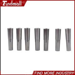 7PC Set MT2 Shank Round Collets Set #2 Morse Taper 2MT Chuck 1/8″ -1/2″