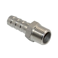 1/2″ MALE NPT Thread to 3/4″ Barb Hose Tail End Pipe Connector Stainless steel
