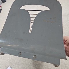 Vintage CATA-RACK Industrial MCM Metal File for Catalogs/Books Vinyl LP GRAY USA