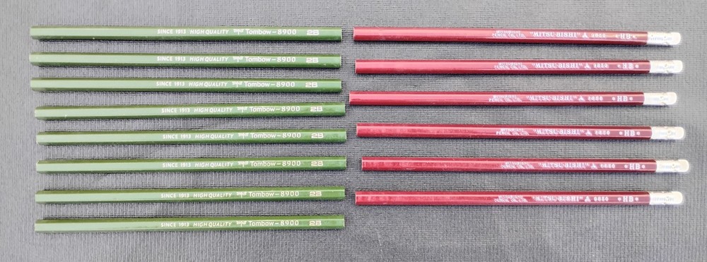Tombow, Mitsubishi Pencil Lot