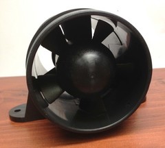 Marine HIGH Performance Turbo in LINE Bilge Blower 5″ L x 5”W x 3 ½” H, Black