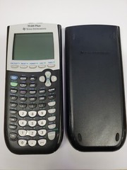 TI-84 Plus Graphing Calculator with Cover and Batteries, Texas Instruments