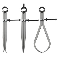 8″ Inch Spring Caliper Set of 3 Pieces 200mm – Inside Outside & Divider Set