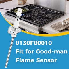 Upgraded 0130F00010 Furnace Flame Sensor Replacement Fit for Good-man Ama-na…