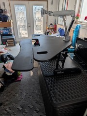 Varidesk Pro Plus 36 inches Black adjustable standing desk