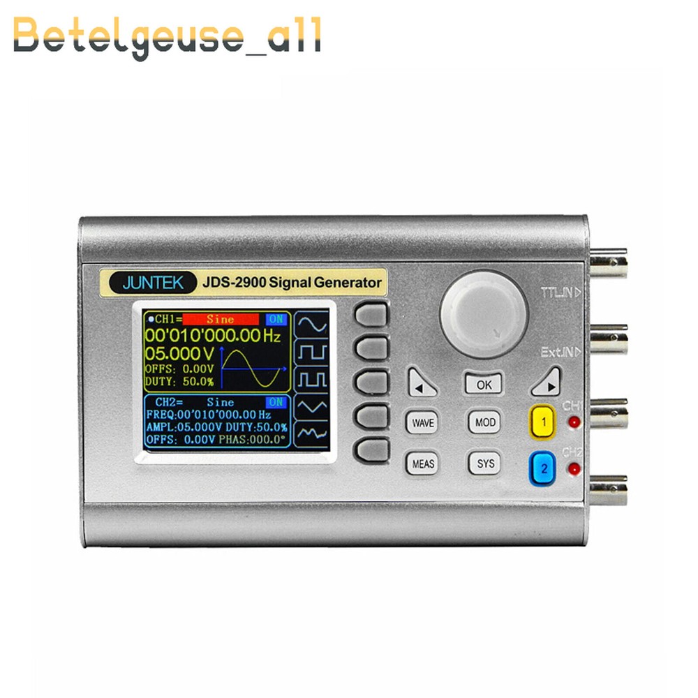 Peakelect JDS2900 Dual Channel Signal Generator Adjustable Frequency Meter