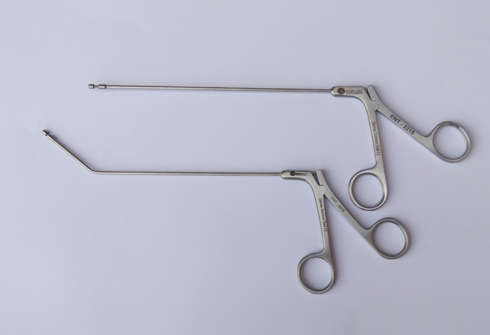 ENT Sinus Mushroom Circular Cuting Punch Forcep Straight & 65° Up Ent Instrument