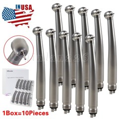 10 Pcs ASkeadnt NSK PANA MAX Style Dental High Speed Turbine Handpiece Push 4Hol