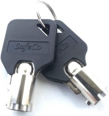 Keys to Fit Vending Snack & Soda Machines Using AMS Locks 2-KeyS SafeCo Brands