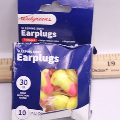 (10-Pairs) Walgreens T-Shaped Earplugs 877281