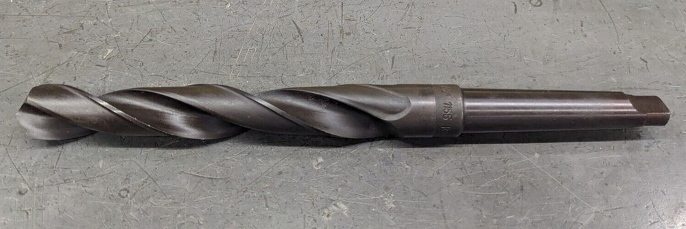 27/32″ Taper Shank Drill 9-3/4″ Length HSS MT2 2MT 2 Morse Taper NEW