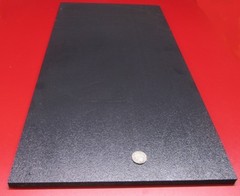 Black ABS Sheet 3/8″ (.375″) X 12″ X 24″ Haircell Textured One Side